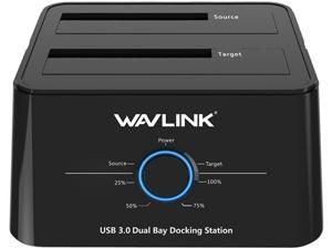 Wavlink USB 3.0 to SATA I/II/II Dual Bay External Hard Drive...