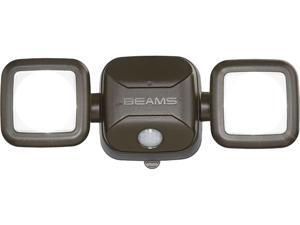 Mr Beams MB3000 Wireless Motion Sensing 500 Lumen High Performance LED Dual Head Security Spotlight, Brown Mr Beams MB3000 Wireless Motion Sensing 500 Lumen High Performance LED Dual Head Security Spotlight, Brown