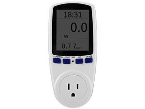 FirstPower LCD Display Digital Power Saving Energy Monitor Watt Amp Volt KWh Meter Electricity Analyzer FirstPower LCD Display Digital Power Saving Energy Monitor Watt Amp Volt KWh Meter Electricity Analyzer
