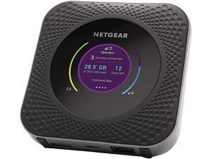 NETGEAR Nighthawk M1 Mobile Hotspot 4G LTE Router MR1100-100NAS - Up to 1Gbps Speed | Connect Up to 20 Devices | Create WLAN Anywhere | Unlocked to Use Any Sim Card-Contact Your Carrier for Data Plan NETGEAR Nighthawk M1 Mobile Hotspot 4G LTE Router MR1100-100NAS - Up to 1Gbps Speed | Connect Up to 20 Devices | Create WLAN Anywhere | Unlocked to Use Any Sim Card-Contact Your Carrier for Data Plan