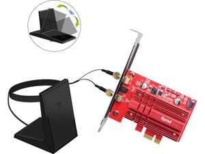 Fenvi FV-2030T Wireless Dual Band AC2030 PCI Express Intel 9260 Wifi Adapter For Desktop PC, 1730Mbps (5GHz) + 300Mbps (2.4GHz), Bluetooth 5.0, IEEE 802.11ac, Windows 10, Support MU-MIMO, 9260NGW Card Fenvi FV-2030T Wireless Dual Band AC2030 PCI Express Intel 9260 Wifi Adapter For Desktop PC, 1730Mbps (5GHz) + 300Mbps (2.4GHz), Bluetooth 5.0, IEEE 802.11ac, Windows 10, Support MU-MIMO, 9260NGW Card