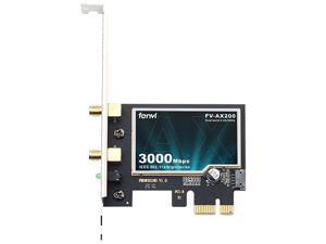 fenvi PCE-AX200T WiFi 6 PCIe Desktop Intel AX200 Wifi Card 3000Mbps Bluetooth 5.0 802.11ax/ac Adapter, Wireless PCI Express 2.4Ghz/5.0Ghz Dual Band MU-MIMO OFDMA Magnet Antenna for Windows 10 Linux fenvi PCE-AX200T WiFi 6 PCIe Desktop Intel AX200 Wifi Card 3000Mbps Bluetooth 5.0 802.11ax/ac Adapter, Wireless PCI Express 2.4Ghz/5.0Ghz Dual Band MU-MIMO OFDMA Magnet Antenna for Windows 10 Linux