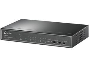 TP-Link 9-Port 10/100Mbps Desktop Switch with 8-Port PoE+ TLSF1009P TP-Link 9-Port 10/100Mbps Desktop Switch with 8-Port PoE+ TLSF1009P