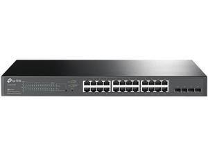TP-Link JetStream 28-Port Gigabit Smart Switch with 24-Port PoE+ (TL-SG2428P) TP-Link JetStream 28-Port Gigabit Smart Switch with 24-Port PoE+ (TL-SG2428P)