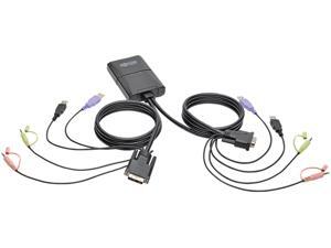 2PORT USB/DVI KVM SWITCH CABLE 2PORT USB/DVI KVM SWITCH CABLE