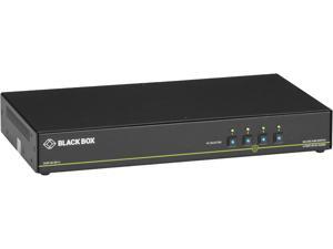 Black Box SS4P-SH-DP-U 4k 4-Port Secure Niap 3.0 KVM Switch Single-Head Displayport Black Box SS4P-SH-DP-U 4k 4-Port Secure Niap 3.0 KVM Switch Single-Head Displayport