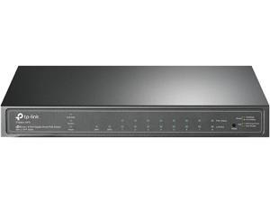 TP-Link T1500G-10PS JetStream 8-Port Gigabit Smart PoE Switch with 2 SFP Slots TP-Link T1500G-10PS JetStream 8-Port Gigabit Smart PoE Switch with 2 SFP Slots