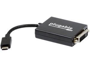 Plugable "Alt Mode" Monitor Adapter - USB-C to DVI for Windows, Mac, and Linux