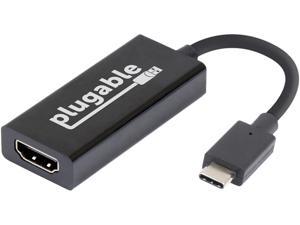 Plugable USB C to HDMI 2.0 Adapter Compatible with 2018 iPad Pro, 2018 MacBook Air, 2018 MacBook Pro, Dell XPS 13 & 15, Thunderbolt 3 Ports & More (Supports Resolutions up to 4K@60Hz)