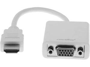 ROCSTOR 6FT HDMI TO VGA ADAPTER M/F ROCSTOR 6FT HDMI TO VGA ADAPTER M/F