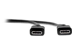 ROCSTOR Y10C148-B1 3FT/1M USB-C TO USB-C CABLE M/M ROCSTOR Y10C148-B1 3FT/1M USB-C TO USB-C CABLE M/M