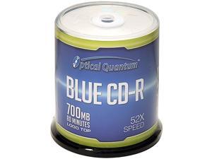 Optical Quantum 700MB 52X CD-R Logo Top 100 Packs Disc Model OQCD52BLT-BX Optical Quantum 700MB 52X CD-R Logo Top 100 Packs Disc Model OQCD52BLT-BX
