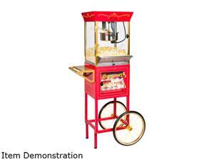 Nostalgia Electrics CCP-610 Vintage Collection 8-Ounce 59" Popcorn & Concession Cart Nostalgia Electrics CCP-610 Vintage Collection 8-Ounce 59" Popcorn & Concession Cart