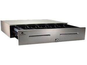 APG Series 4000 Heavy Duty Cash Drawer, 18” x 16”, Dual Media Slots, Hardwired for Epson, Coin Cup, Requires Cable, Stainless Steel Front, White - JD237A-CW1816-J APG Series 4000 Heavy Duty Cash Drawer, 18” x 16”, Dual Media Slots, Hardwired for Epson, Coin Cup, Requires Cable, Stainless Steel Front, White - JD237A-CW1816-J