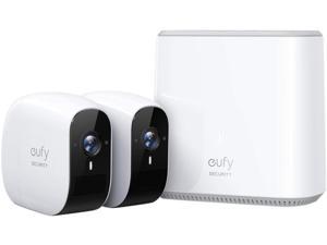 Eufy Security eufyCam E 365-Day Battery Life, Wireless Home Security Camera System, 1080p HD, IP65 Weatherproof, Night Vision, Compatible with Amazon Alexa, 2-Cam Kit, No Monthly Fee