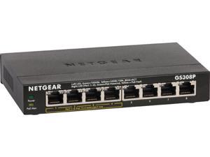 NETGEAR GS308P-100NAS Business Essentials Gigabit Ethernet Switch NETGEAR GS308P-100NAS Business Essentials Gigabit Ethernet Switch