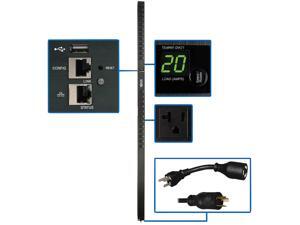 Tripp Lite - PDUMV20NETLX - Tripp Lite PDU Switched 1.9kW 120V 24 5-15/20R 20A LX Platform 0URM TAA - Switched - NEMA Tripp Lite - PDUMV20NETLX - Tripp Lite PDU Switched 1.9kW 120V 24 5-15/20R 20A LX Platform 0URM TAA - Switched - NEMA