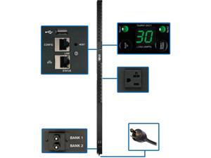 PDU MONITORED 2.9KW 120V 24 5-15/20R 30A LX PLATFORM 0URM TAA PDU MONITORED 2.9KW 120V 24 5-15/20R 30A LX PLATFORM 0URM TAA