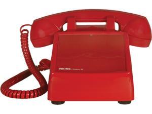 Viking No Dial Desk Phone, Red VK-K-1500P-D Viking No Dial Desk Phone, Red VK-K-1500P-D