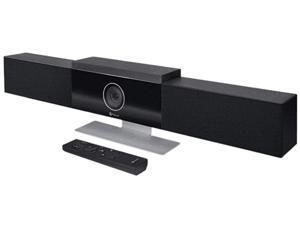 Poly Studio - 4K USB Video Conference System (Polycom) - Camera, Microphone, and Speaker Bar for Small & Medium Conference Rooms - Presenter Tracking, NoiseBlock AI, Autoframing - Teams/Zoom Certified