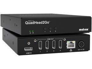 Matrox - Q2G-DP4K - Matrox QuadHead2Go Video Wall Controller Board Matrox - Q2G-DP4K - Matrox QuadHead2Go Video Wall Controller Board