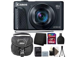 Canon PowerShot SX740 HS 4K Digital Camera Black With Premium Accessory Bundle Canon PowerShot SX740 HS 4K Digital Camera Black With Premium Accessory Bundle