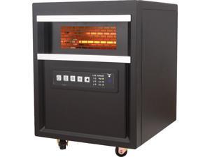 WORLD MARKETING QDE1345 RC Infrared Quartz Heater Blk WORLD MARKETING QDE1345 RC Infrared Quartz Heater Blk