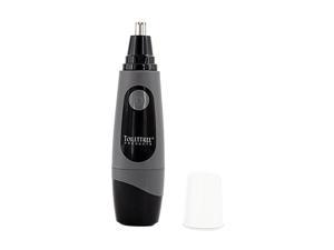 Lifetime Replacement Guarantee ToiletTree Professional Water Resistant Heavy Duty Nose Hair Trimmer with LED Light, Gray