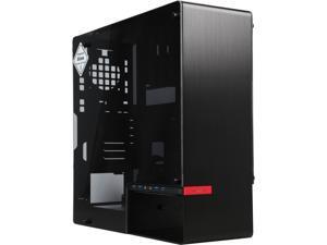 IN WIN 904.PLUS Black 2mm / 4mm Aluminum, Tempered Glass ATX Mid Tower Computer Case IN WIN 904.PLUS Black 2mm / 4mm Aluminum, Tempered Glass ATX Mid Tower Computer Case