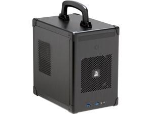 LIAN LI PC-TU100B Black Aluminum Mini-ITX Tower Computer Case LIAN LI PC-TU100B Black Aluminum Mini-ITX Tower Computer Case