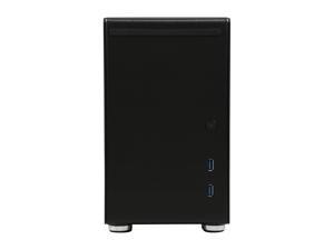 Neweggbusiness Lian Li Pc Q21b Black Aluminum Mini Itx Computer Case Sfx Psu Optional Power Supply