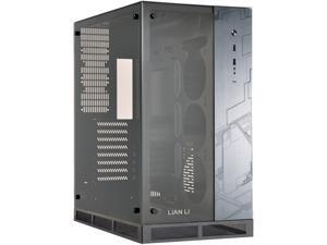 LIAN LI PC-O11 WGX ROG Edition Black Aluminum / Steel / Tempered Glass Front & Side Panel ROG Certified Computer Case