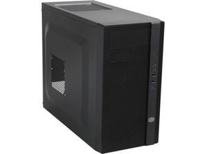 Cooler Master N200 Micro-ATX Mini Tower with Front Mesh Ventilation, Minimal Design, 240mm Close-Loop AIO Support