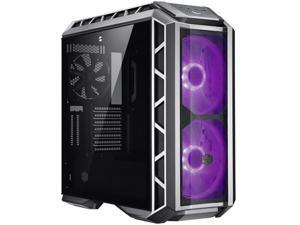 Cooler Master MasterCase H500P Mesh ARGB Airflow ATX Mid-Tower with Dual 200mm ARGB Fans, Gun Metal, Mesh Front Panel, Tempered Glass Side Panel & ARGB Lighting System Cooler Master MasterCase H500P Mesh ARGB Airflow ATX Mid-Tower with Dual 200mm ARGB Fans, Gun Metal, Mesh Front Panel, Tempered Glass Side Panel & ARGB Lighting System