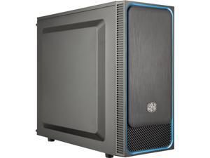 COOLER MASTER MasterBox E500L MCB-E500L-KN5N-S00 Black / Blue Steel / Plastic ATX Mid Tower Computer Case COOLER MASTER MasterBox E500L MCB-E500L-KN5N-S00 Black / Blue Steel / Plastic ATX Mid Tower Computer Case