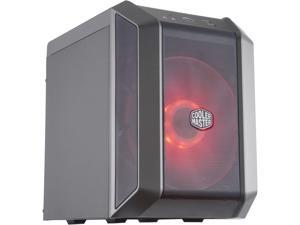 Cooler Master MasterCase H100 Mini-ITX Case w/ 200mm RGB Fan, Mesh Front Panel, Built-In Handle & USB 3.2 Gen 1 (USB 3.0) Cooler Master MasterCase H100 Mini-ITX Case w/ 200mm RGB Fan, Mesh Front Panel, Built-In Handle & USB 3.2 Gen 1 (USB 3.0)