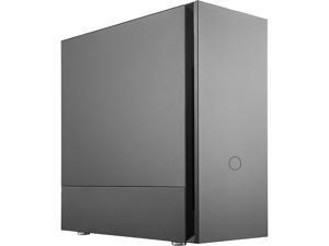 Cooler Master Silencio S600 MCS-S600-KN5N-S00 Black Steel, Plastic, Sound Dampening Material ATX Mid Tower Computer Case Cooler Master Silencio S600 MCS-S600-KN5N-S00 Black Steel, Plastic, Sound Dampening Material ATX Mid Tower Computer Case