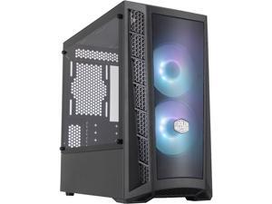 Cooler Master MasterBox MB311L ARGB Airflow Micro-ATX Mini Tower with Dual ARGB Fans, Fine Mesh Front Panel, Mesh Intake Vents, Tempered Glass Side Panel, ARGB Controller & ARGB Lighting System Cooler Master MasterBox MB311L ARGB Airflow Micro-ATX Mini Tower with Dual ARGB Fans, Fine Mesh Front Panel, Mesh Intake Vents, Tempered Glass Side Panel, ARGB Controller & ARGB Lighting System