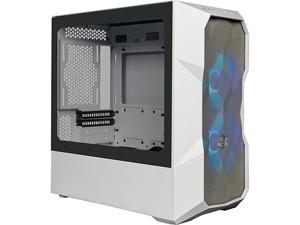 Cooler Master TD300 Mesh TD300-WGNN-S00 White Steel / Mesh / Plastic / Tempered Glass Micro ATX Tower Computer Case