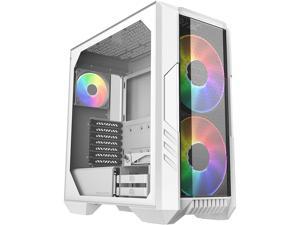 Cooler Master HAF 500 H500-WGNN-S00 White Steel / Plastic / Tempered Glass ATX Mid Tower Computer Case