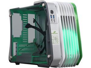 Enermax STEELWING Green LED Aluminum / Tempered Glass Micro ATX / Mini-ITX Computer Case - ECB2010G Enermax STEELWING Green LED Aluminum / Tempered Glass Micro ATX / Mini-ITX Computer Case - ECB2010G