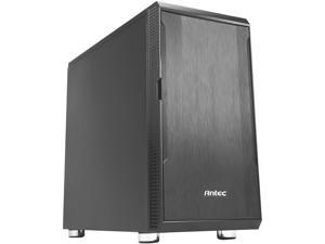 Antec Performance Series P5 Micro-Tower Computer Case,  Sound-Dampening Side Panels, Hinged Front Panel, USB 3.0 x 2, Double-Layer Dust Filter in front, 1 x 5.25" ODD, Support up to 6 x 2.5" SSD
