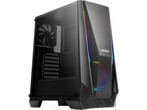 Antec NX Series NX310, Mid Tower ATX Gaming Case, Tempered Glass Side Panel & ARGB LED Effects Front Panel, 280 mm Radiator Support, 1 x 120mm Regular and 1 x 120mm ARGB Fan Included Antec NX Series NX310, Mid Tower ATX Gaming Case, Tempered Glass Side Panel & ARGB LED Effects Front Panel, 280 mm Radiator Support, 1 x 120mm Regular and 1 x 120mm ARGB Fan Included