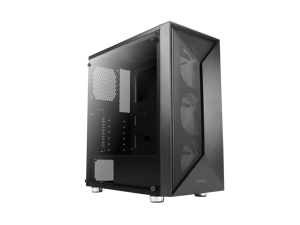 ANTEC NX Series NX320, Mesh Front Panel, 3 x 120mm ARGB Fans Included, Tempered Glass Side Panels, 360mm Radiator Support, Mid-Tower ATX Gaming Case