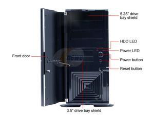 NeweggBusiness - Thermaltake Soprano DX VE7000BNS Black 0.8mm SECC