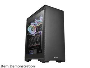 Thermaltake S500 TG CA-1O3-00M1WN-00 Black SPCC / Tempered Glass ATX Mid Tower Computer Case Thermaltake S500 TG CA-1O3-00M1WN-00 Black SPCC / Tempered Glass ATX Mid Tower Computer Case