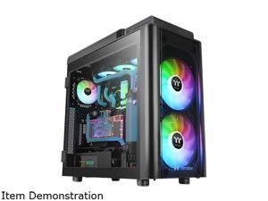 Thermaltake Level 20 GT ARGB Black Edition CA-1K9-00F1WN-03 Black Steel / Tempered Glass E-ATX Full Tower Chassis Computer Case