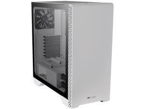 Thermaltake S300 Tempered Glass Snow Edition ATX Mid-Tower Computer Case with 120mm Rear Fan Pre-Installed CA-1P5-00M6WN-00 Thermaltake S300 Tempered Glass Snow Edition ATX Mid-Tower Computer Case with 120mm Rear Fan Pre-Installed CA-1P5-00M6WN-00