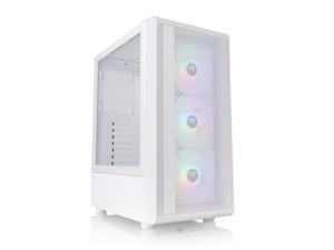 Thermaltake S Series S200 TG ARGB White SPCC Mid Tower Computer Cases