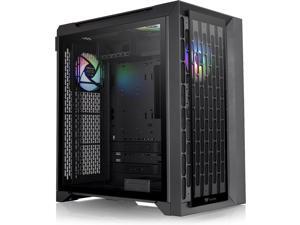 Thermaltake CTE C700 TG ARGB E-ATX Mid Tower Centralized Thermal Efficiency Design; 3x140mm CT140 ARGB Fans Pre-Installed; Tempered Glass Front & Side Panel; CA-1X7-00F1WN-01